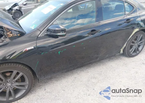 2018 Acura Tlx Tech A-Spec Pkgs из США, поврежденный, VIN 19UUB3F64JA004994